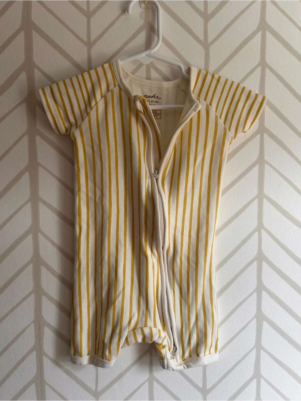 *Pehr* Stripes Away Short Romper